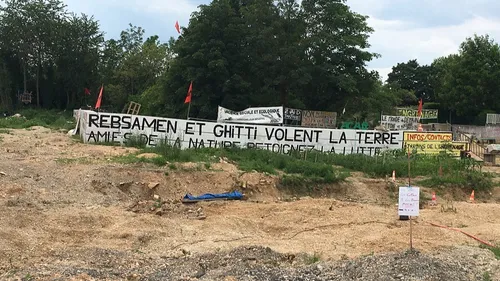 Nouvelle évacuation des jardins de l’engrenage à Dijon 